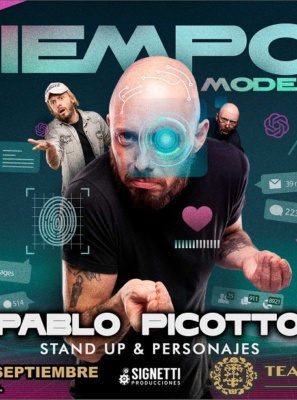 Pablo Picotto “Tiempos modernos” Viernes 29 de septiembre – 21 hs.
