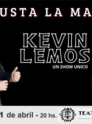 El show de magia de Kevin Lemos -Domingo 21 de abril 20 hs.